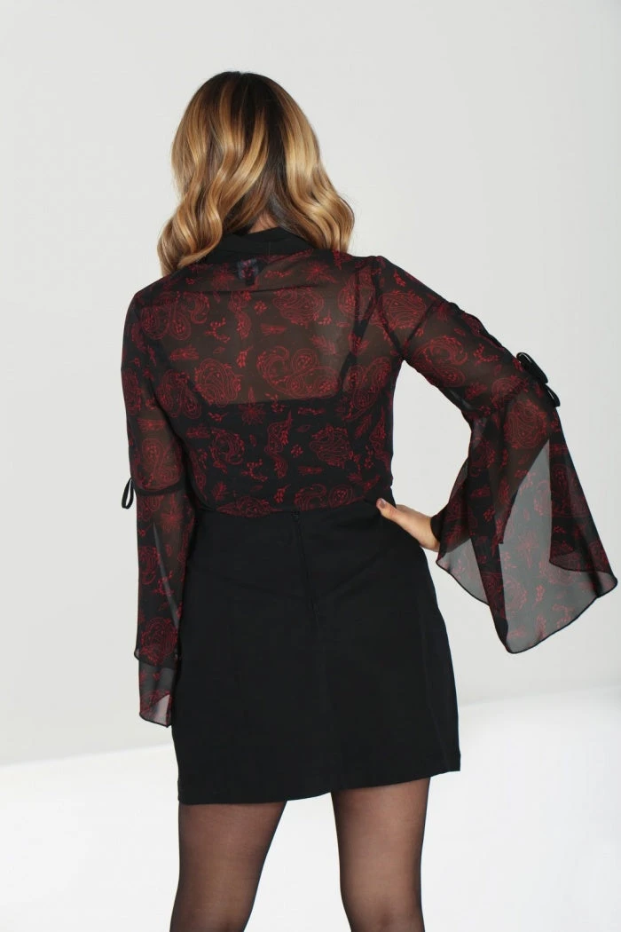 New Arrivals Hell Bunny Clarice Blouse 4 New Arrivals Hell Bunny Clarice Blouse
