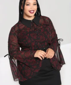 New Arrivals Hell Bunny Clarice Blouse 17 New Arrivals Hell Bunny Clarice Blouse