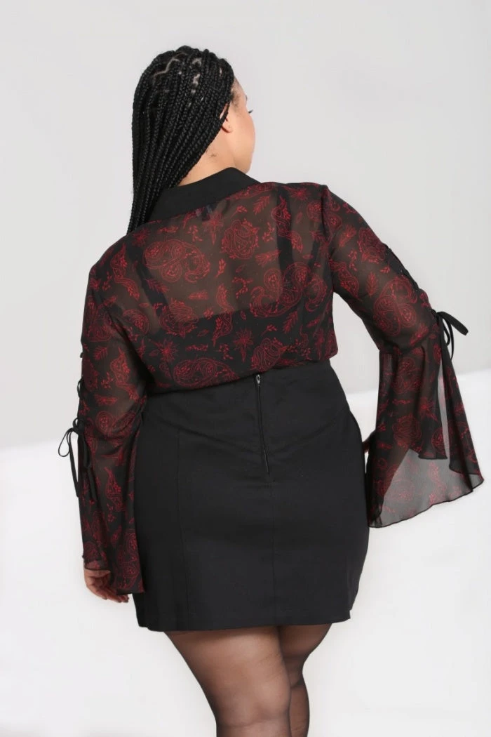 New Arrivals Hell Bunny Clarice Blouse 8 New Arrivals Hell Bunny Clarice Blouse