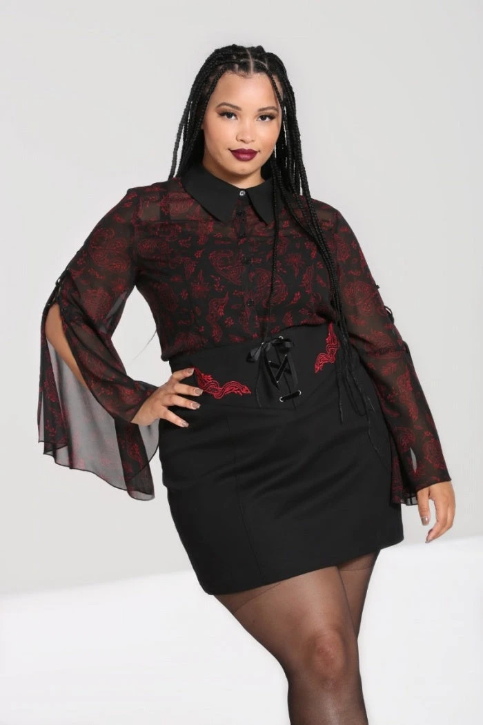 New Arrivals Hell Bunny Clarice Blouse 9 New Arrivals Hell Bunny Clarice Blouse