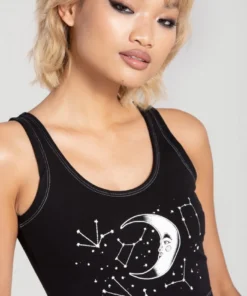 Hell Bunny Solaris Crop Top