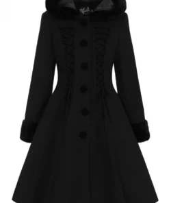 Hell Bunny Amaya Coat Black