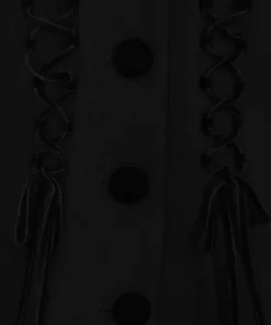 Hell Bunny Amaya Coat Black