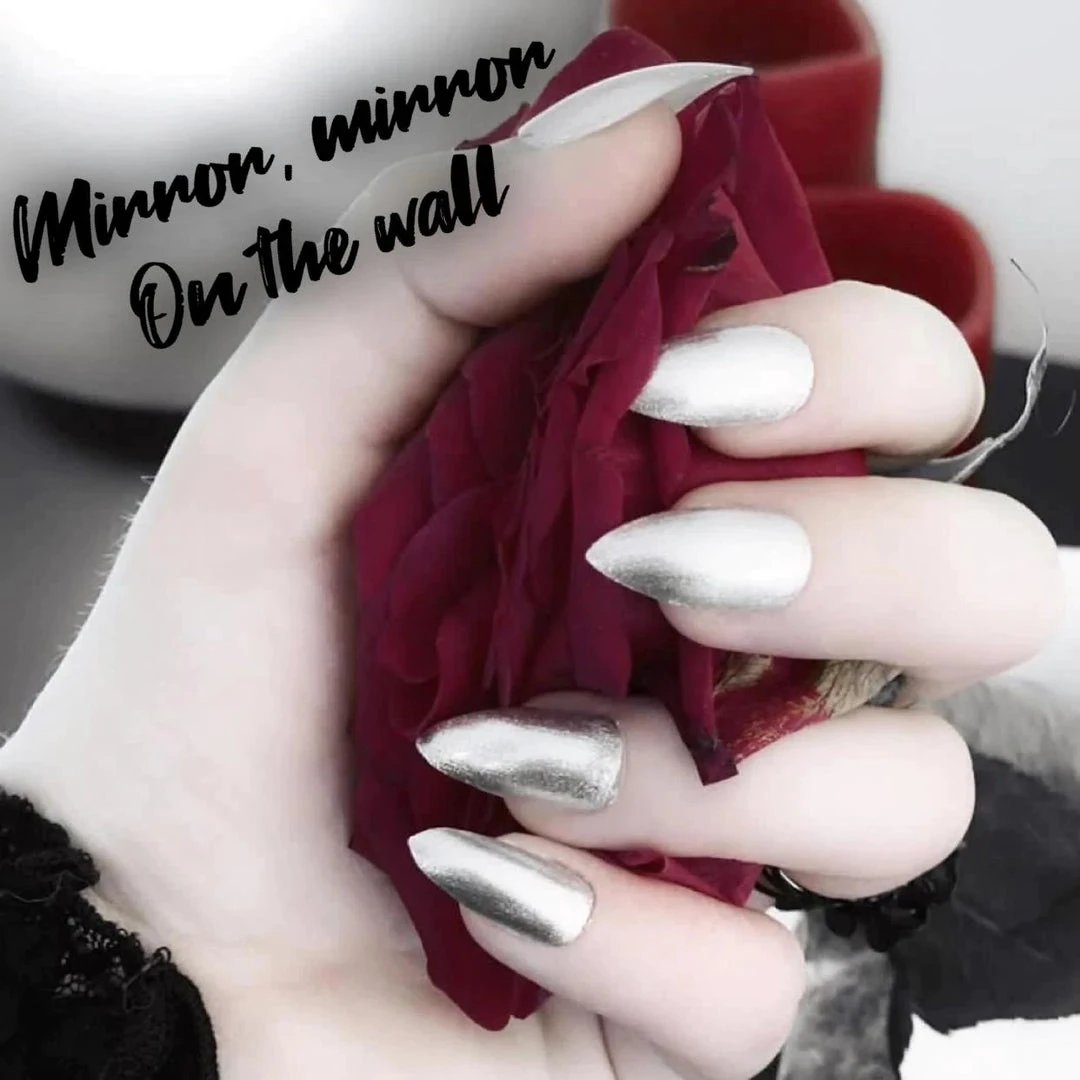 Radioactive Unicorn Mirror Mirror On The Wall Nail Polish 3 Radioactive Unicorn Mirror Mirror On The Wall Nail Polish