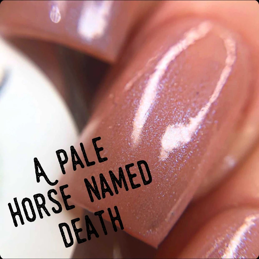 Radioactive Unicorn A Pale Horse Named Death Nail Varnish 4 Radioactive Unicorn A Pale Horse Named Death Nail Varnish