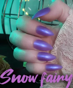 Radioactive Unicorn Snow Fairy Nail Polish