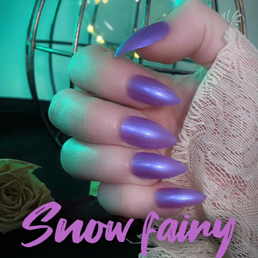 Radioactive Unicorn Snow Fairy Nail Polish 3 Radioactive Unicorn Snow Fairy Nail Polish