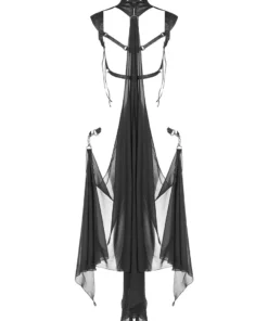 Punk Rave Maiden Harness With Detachable Cape