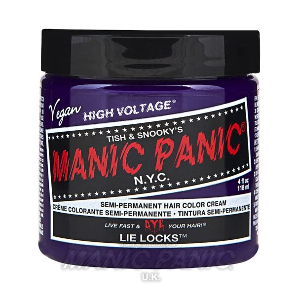 Manic Panic Classic Cream Hair Colour - Lie Locks 8 Manic Panic Classic Cream Hair Colour - Lie Locks