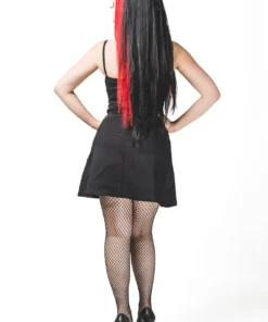 Necessary Evil Hella Mini Skater Dress Ladies