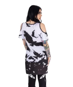 Innocent Night Of The Crow Top Ladies