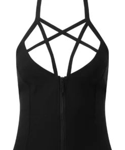 Killstar Rockoholic Halter Top Ladies