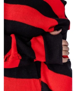 Heartless Oriana Jumper - Black & Red
