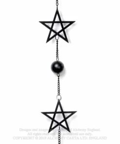 Alchemy Gothic Pentagram Hanging Decoration Homeware