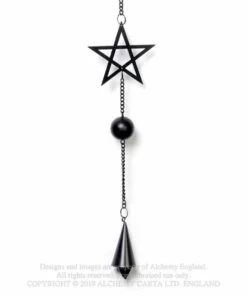 Alchemy Gothic Pentagram Hanging Decoration Homeware 7 Alchemy Gothic Pentagram Hanging Decoration Homeware
