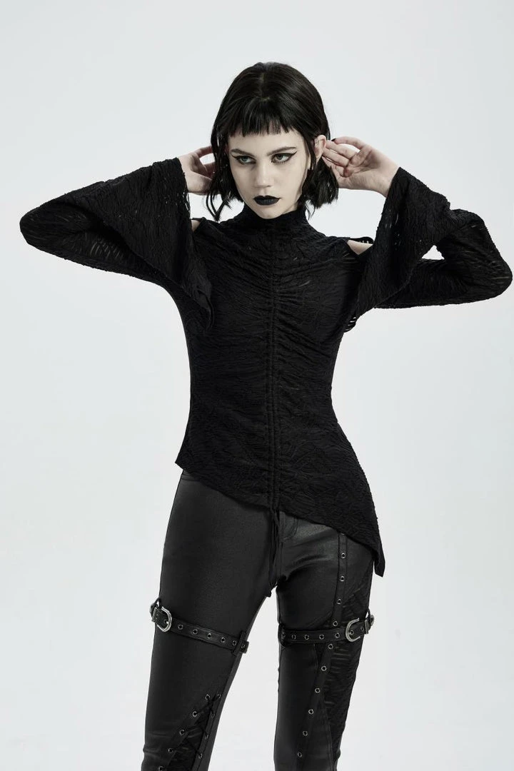 Ladies Punk Rave Raelynn Asymmetric Top 4 Ladies Punk Rave Raelynn Asymmetric Top