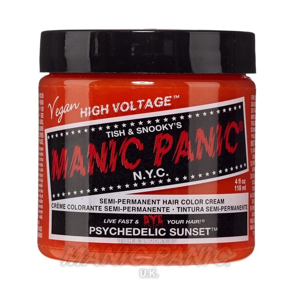 Hair Dye Manic Panic Classic Cream Hair Colour - Psychedelic Sunset 5 Hair Dye Manic Panic Classic Cream Hair Colour - Psychedelic Sunset