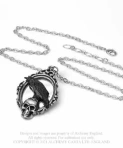 Alchemy Gothic Reflections Of Poe Pendant