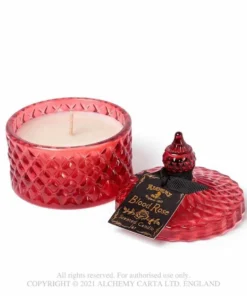 Alchemy Gothic Scented Boudoir Candle Jar - Blood Rose (Small)