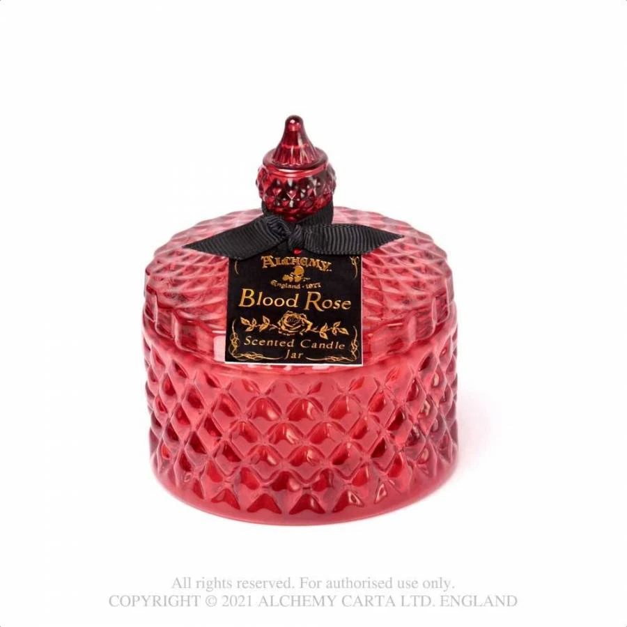 Alchemy Gothic Scented Boudoir Candle Jar - Blood Rose (Small) 3 Alchemy Gothic Scented Boudoir Candle Jar - Blood Rose (Small)