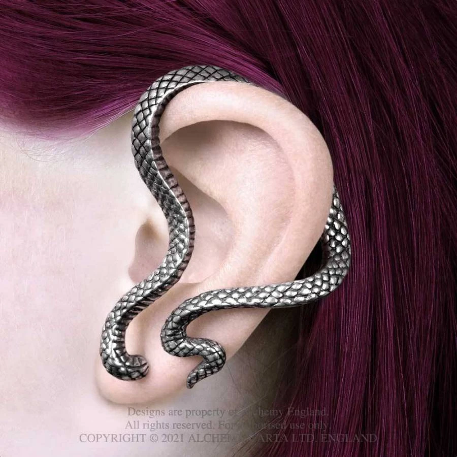 Alchemy Gothic Serpentine Ear Wrap Accessories 5 Alchemy Gothic Serpentine Ear Wrap Accessories