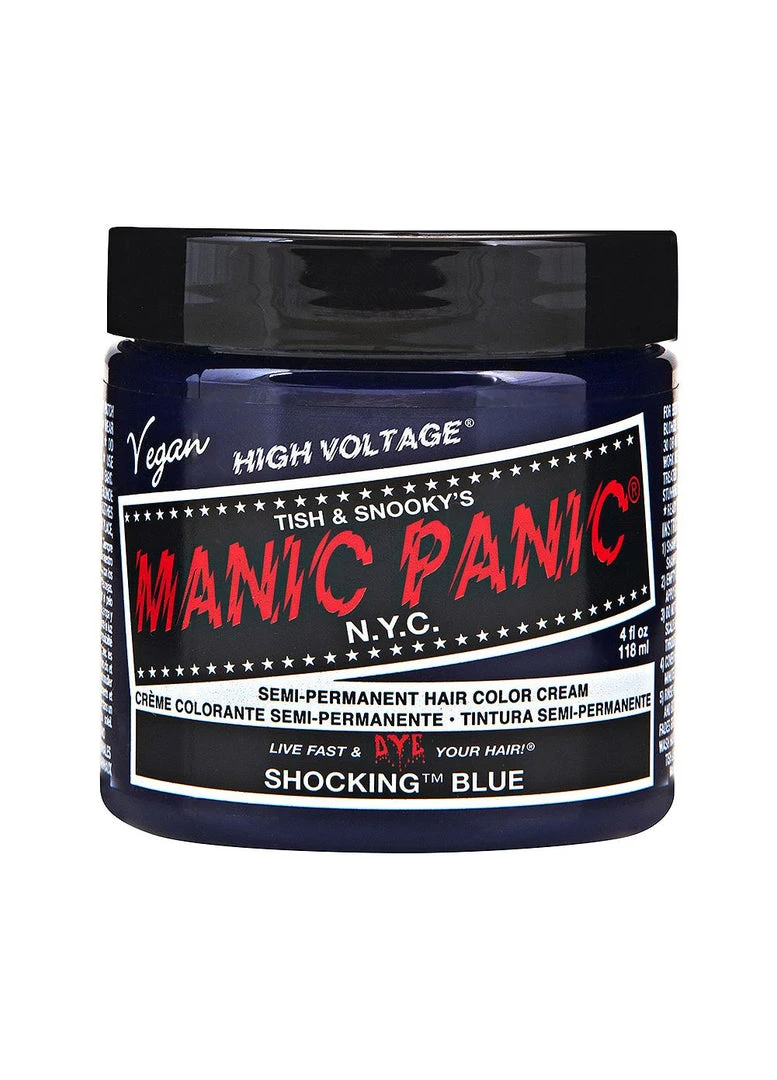 Hair Dye Manic Panic Classic Cream Hair Colour - Shocking Blue 6 Hair Dye Manic Panic Classic Cream Hair Colour - Shocking Blue