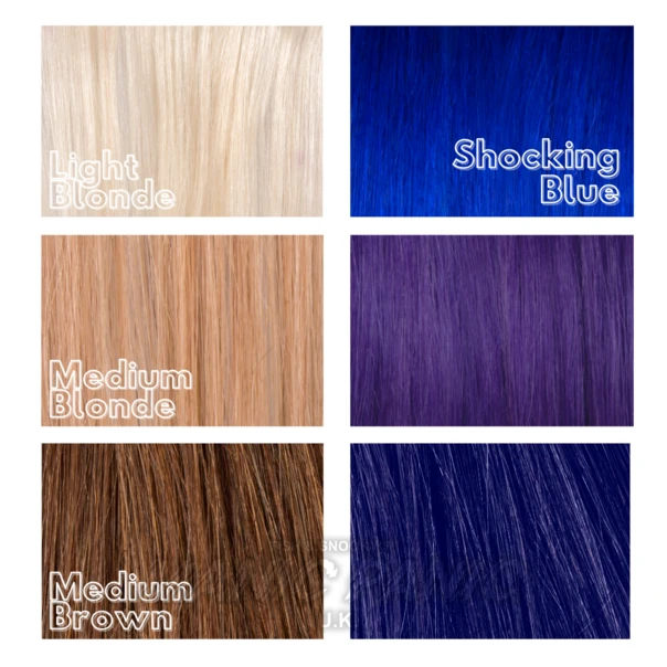 Hair Dye Manic Panic Classic Cream Hair Colour - Shocking Blue 9 Hair Dye Manic Panic Classic Cream Hair Colour - Shocking Blue