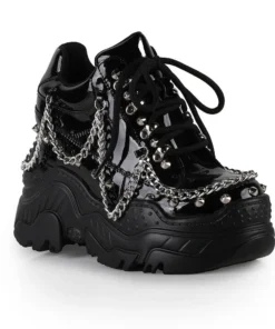 Anthony Wang Space Candy - Black Hidden Heel Sneakers