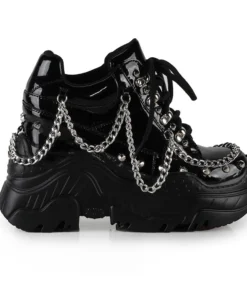 Anthony Wang Space Candy - Black Hidden Heel Sneakers