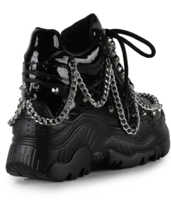 Anthony Wang Space Candy - Black Hidden Heel Sneakers