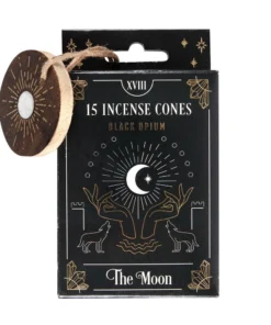 Gothic Gifts The Moon Black Opium Tarot Incense Cones Ladies