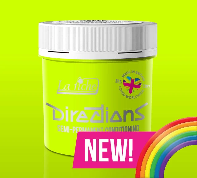 La Riche Directions Semi Permanent Hair Dye - Fluorescent Lime 3 La Riche Directions Semi Permanent Hair Dye - Fluorescent Lime