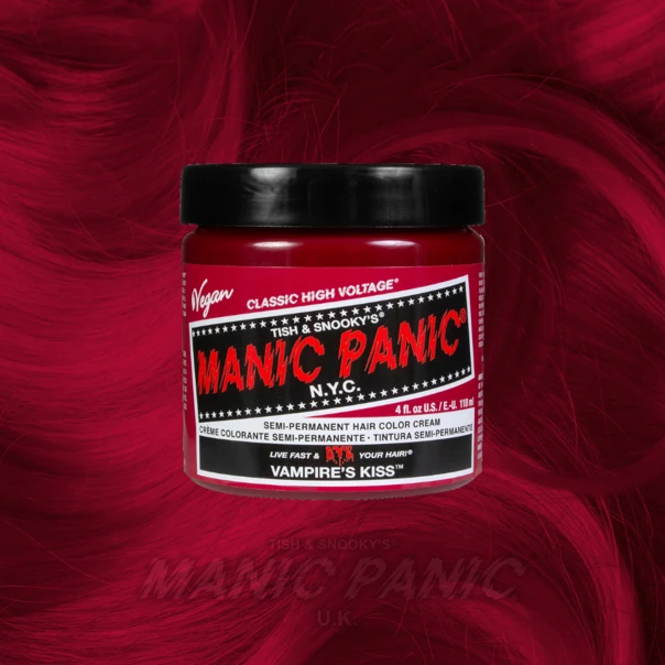 Hair Dye Manic Panic Classic Cream Hair Colour - Vampire's Kiss 3 Hair Dye Manic Panic Classic Cream Hair Colour - Vampire's Kiss