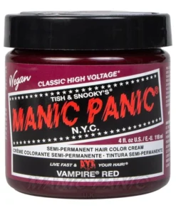 Manic Panic Classic Cream Hair Colour - Vampire Red 15 Manic Panic Classic Cream Hair Colour - Vampire Red