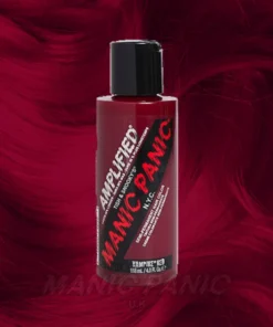 Amplified Manic Panic Semi Permanent Hair Colour EU Formula - Vampire Red