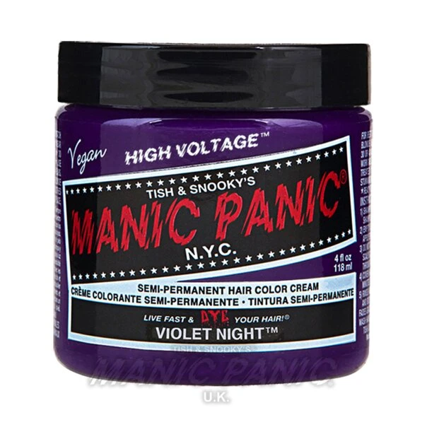 Hair Dye Manic Panic Classic Cream Hair Colour - Violet Night 6 Hair Dye Manic Panic Classic Cream Hair Colour - Violet Night