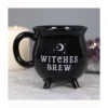 Gothic Gifts Witches Brew Cauldron Mug Homeware
