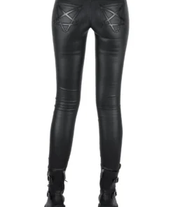 Killstar Nocturnal Coated Jeans